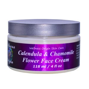 Calendula Chamomile Flower Face Cream Wellness Origin