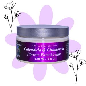 Calendula Chamomile Flower Face Cream Wellness Origin