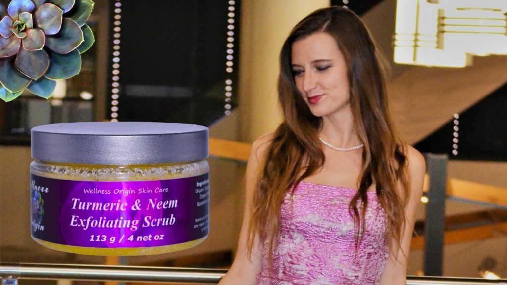 Turmeric and Neem Exfoliating Scrub Wellness Origin Claudia Varga Beautifully Naturally
